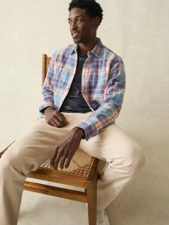 Shirts^Faherty Brand Surf Flannel - Bristol Blue Plaid
