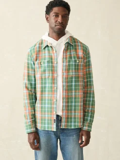 Shirts^Faherty Brand Surf Flannel - Forest Hollow Plaid