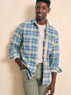 Shirts^Faherty Brand Surf Flannel - Landing Point Plaid