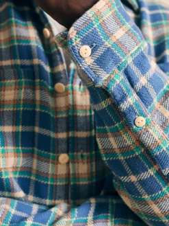 Shirts^Faherty Brand Surf Flannel - Landing Point Plaid