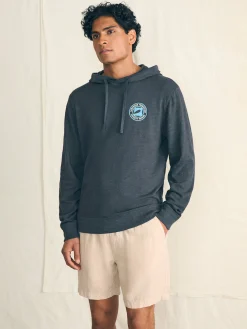 Hoodies & Sweatshirts^Faherty Brand Surfrider Sunwashed Slub Hoodie - Graphite