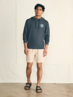 Hoodies & Sweatshirts^Faherty Brand Surfrider Sunwashed Slub Hoodie - Graphite