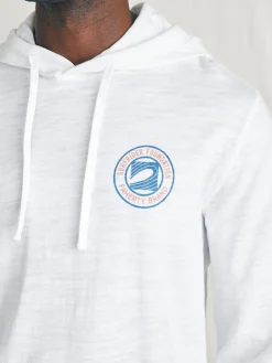 Hoodies & Sweatshirts^Faherty Brand Surfrider Sunwashed Slub Hoodie - White