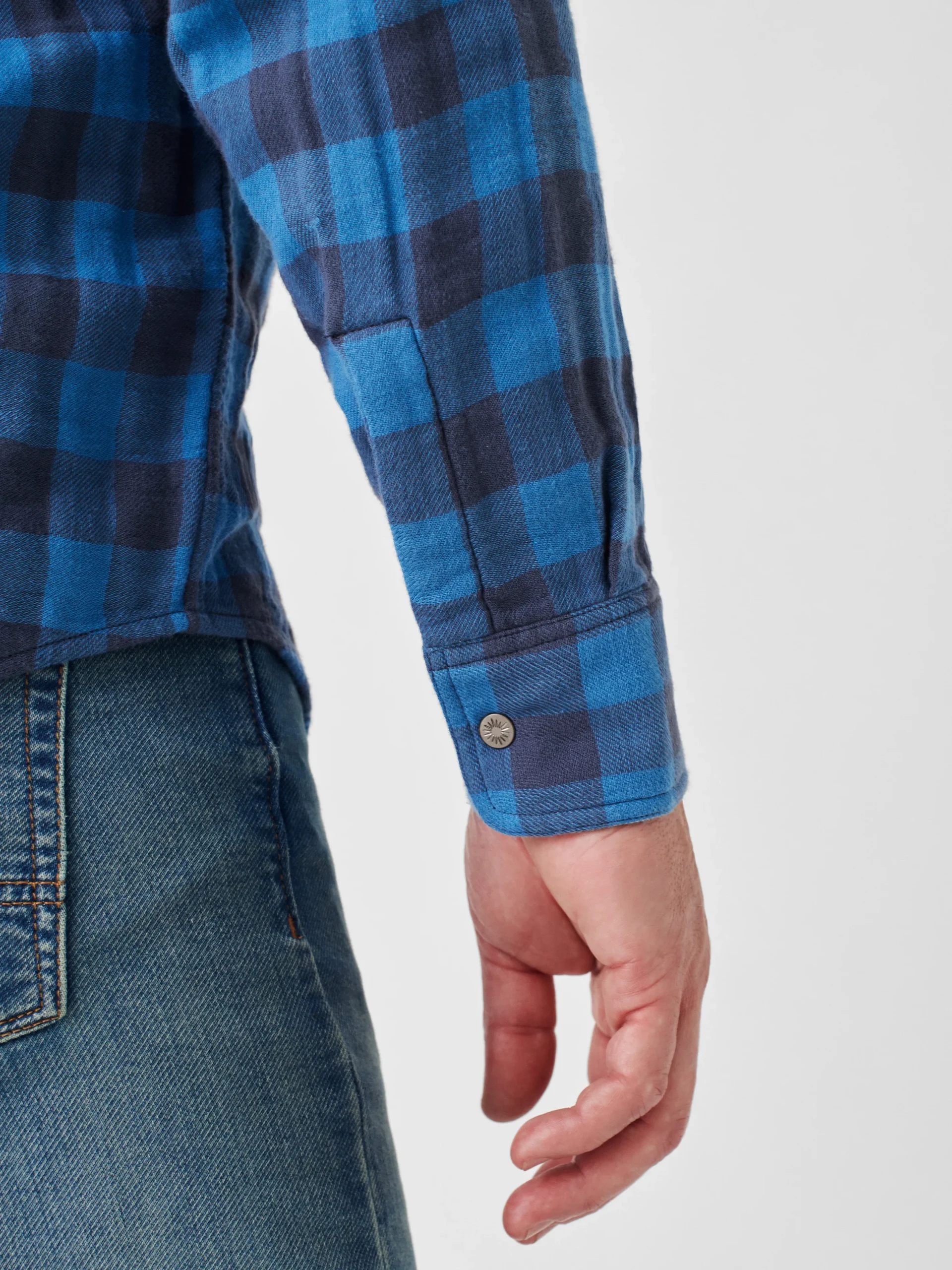 Shirts^Faherty Brand The Reversible Shirt - Cobalt Nights Buffalo