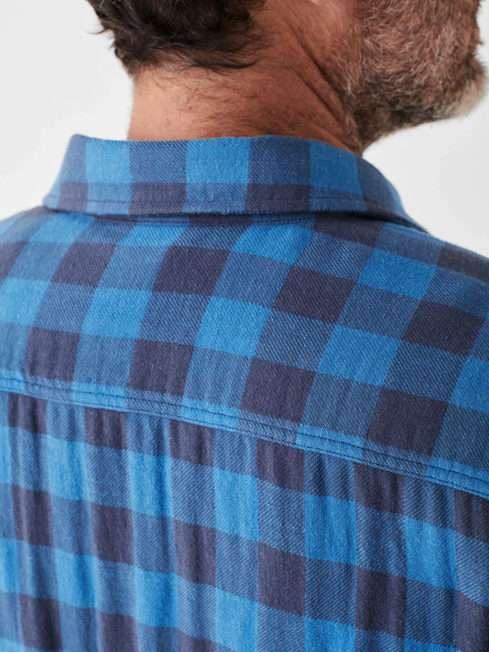 Shirts^Faherty Brand The Reversible Shirt - Cobalt Nights Buffalo