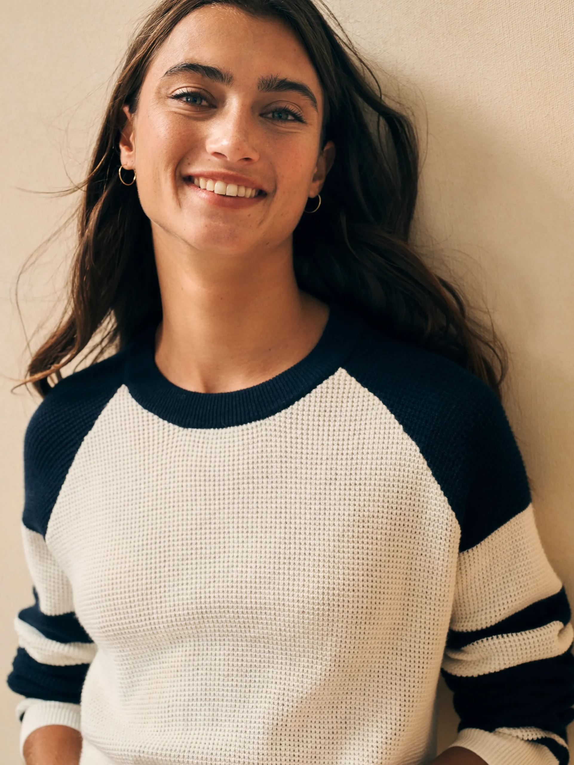 Sweaters^Faherty Brand Throwback Crew - Wrigley