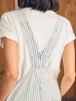 Dresses|Overalls & Jumpsuits^Faherty Brand Topsail Straight Leg Overall - Railroad Stripe