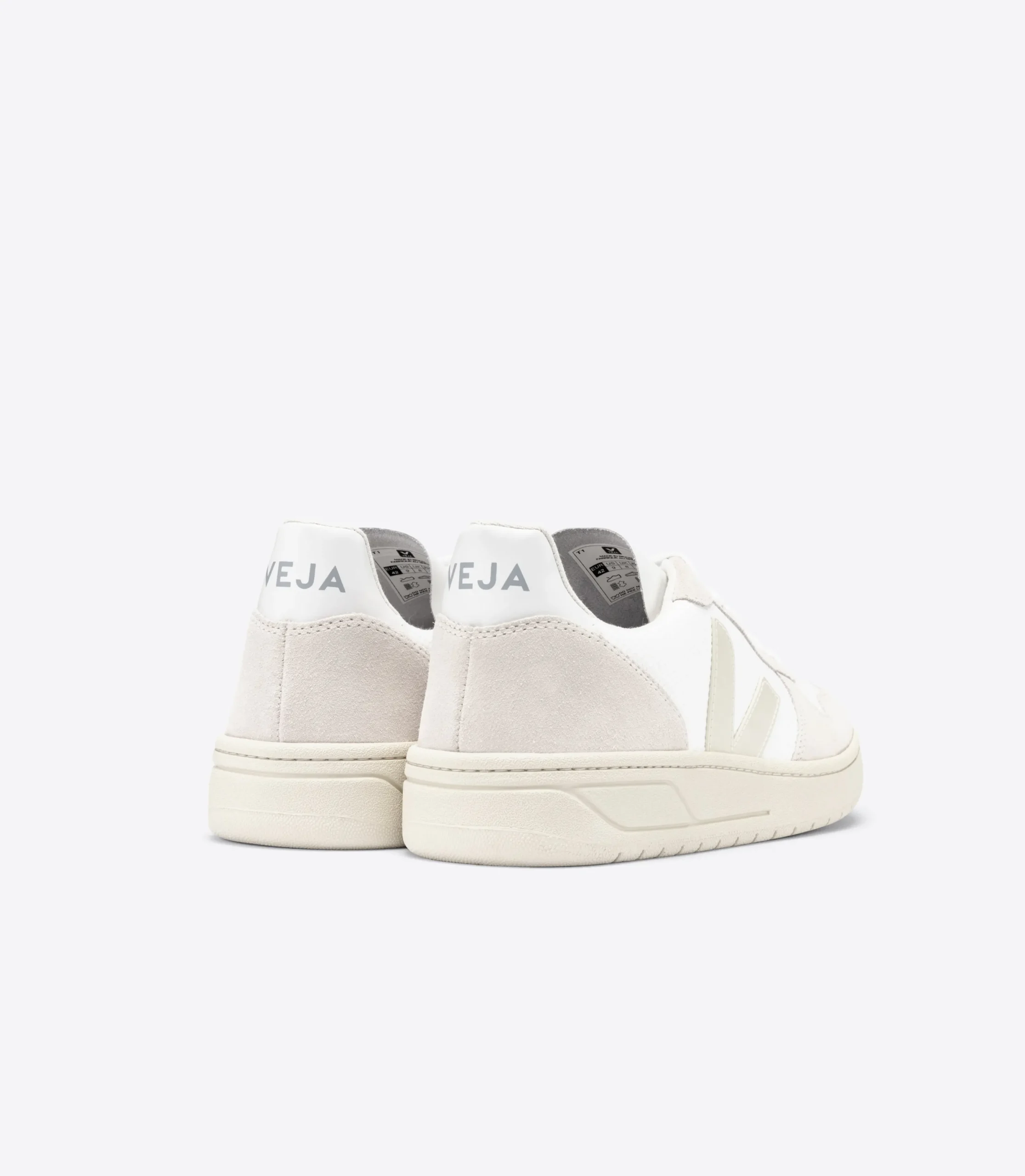 Shoes^Faherty Brand VEJA Men's V-10 - White Natural Pierre