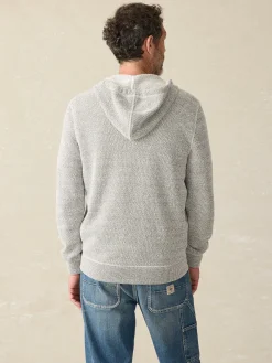 Hoodies & Sweatshirts|Lounge^Faherty Brand Whitewater Full Zip Hoodie - Grey Shell Loop