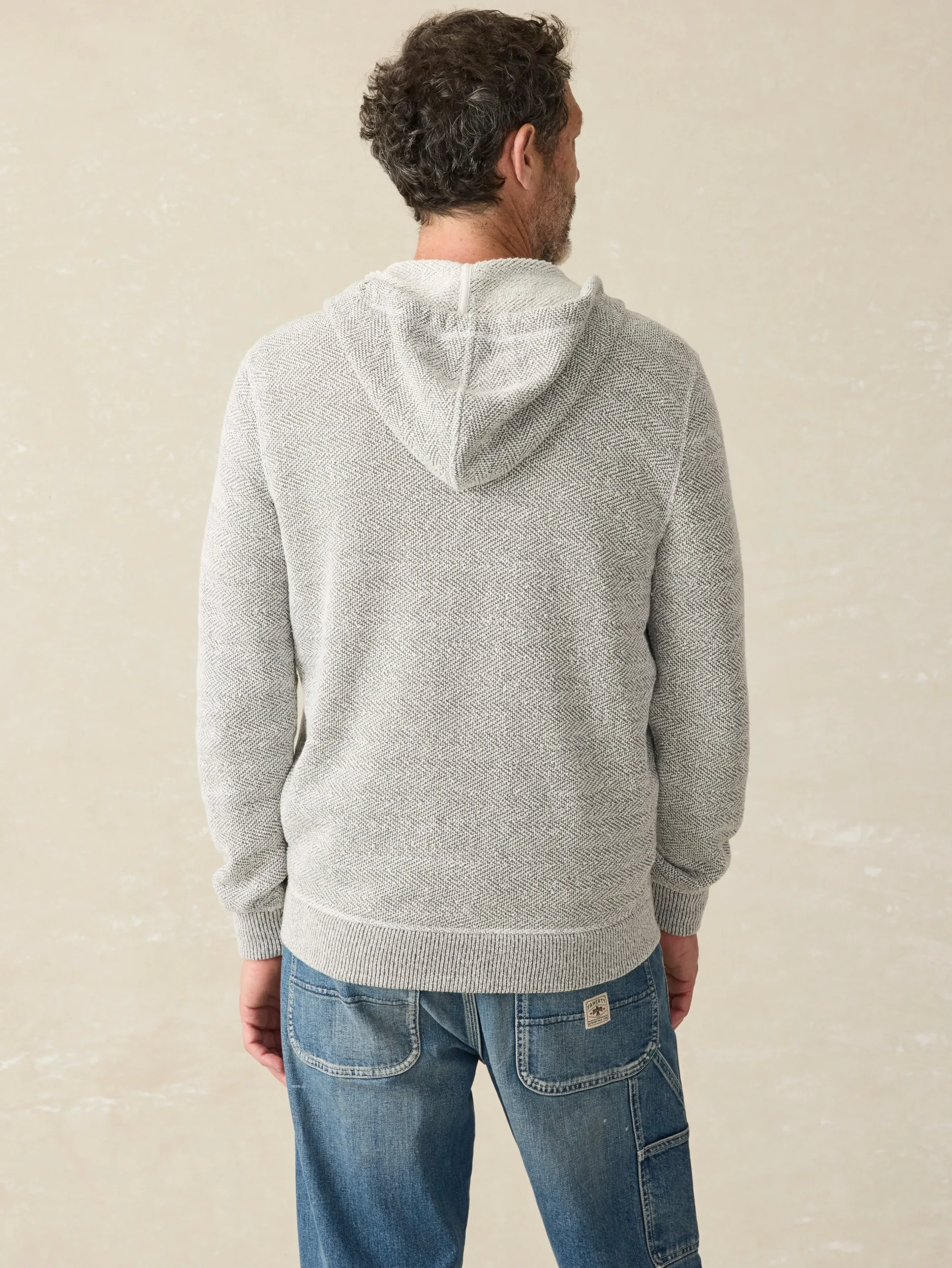 Hoodies & Sweatshirts|Lounge^Faherty Brand Whitewater Full Zip Hoodie - Grey Shell Loop