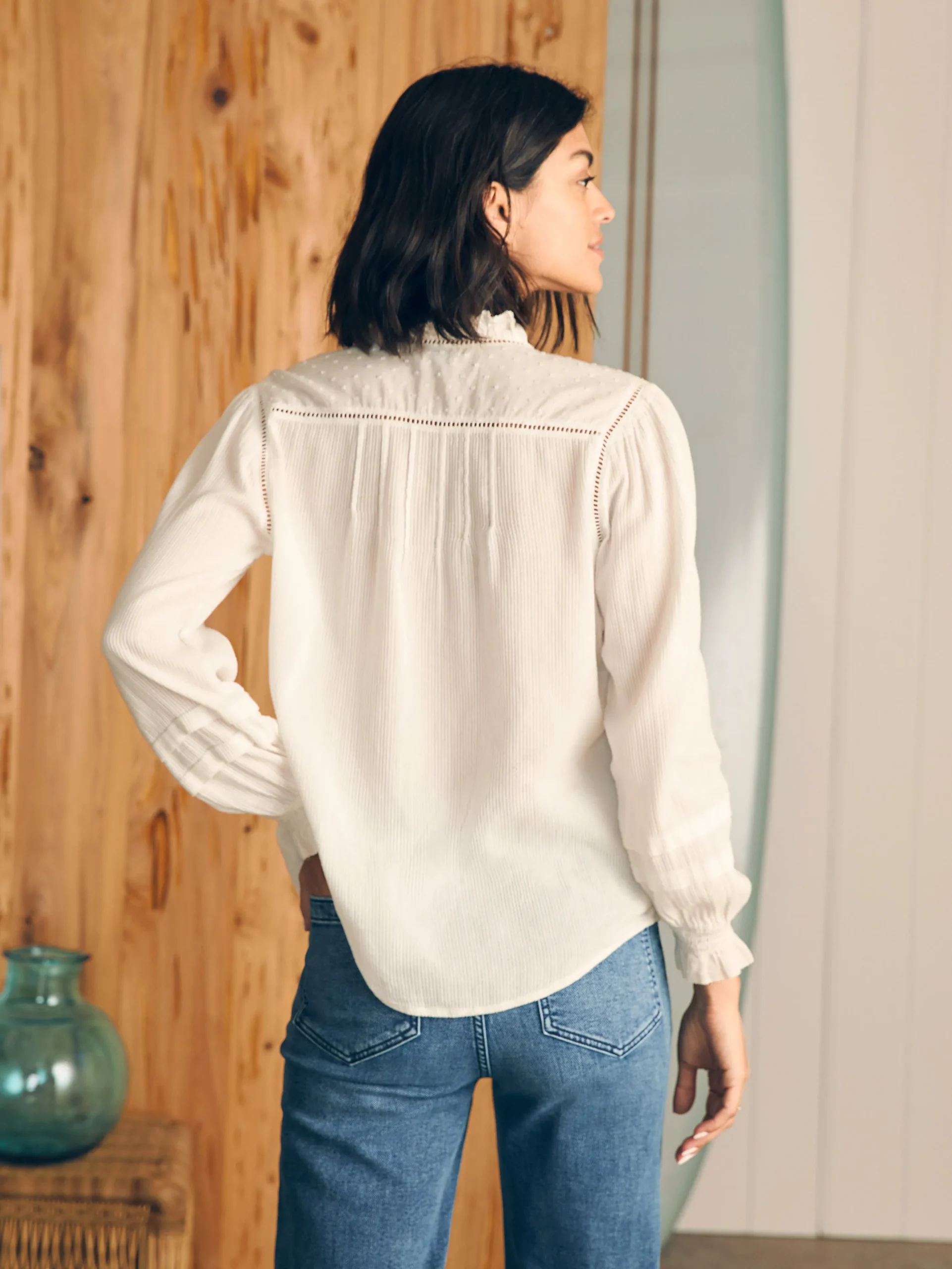 Shirts & Tops^Faherty Brand Willa Top - White