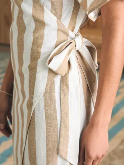 Dresses^Faherty Brand Willow Dress - Bronze Stripe