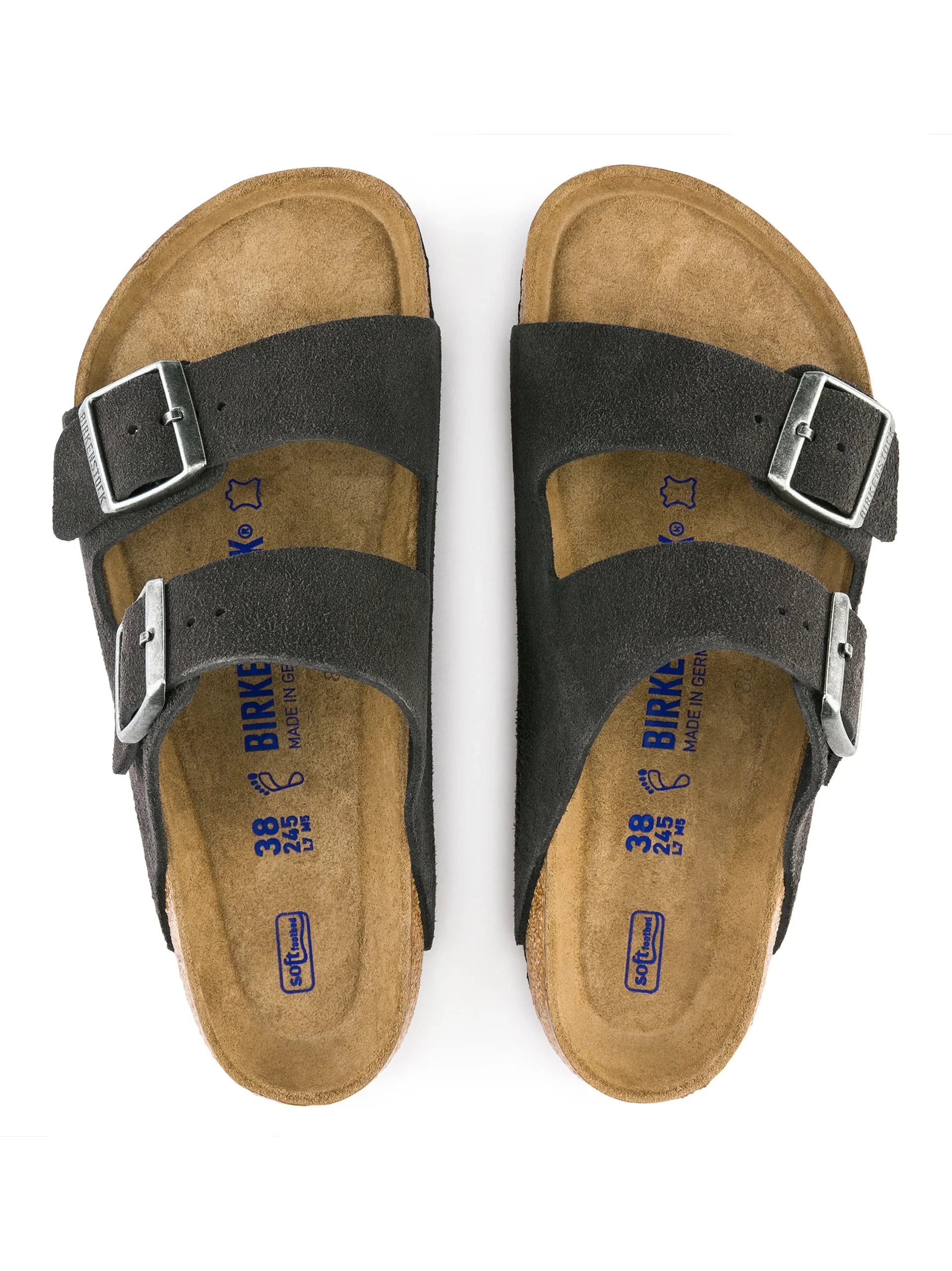 Shoes & Socks^Faherty Brand Women's Birkenstock Arizona Soft Footbed - Velvet Gray